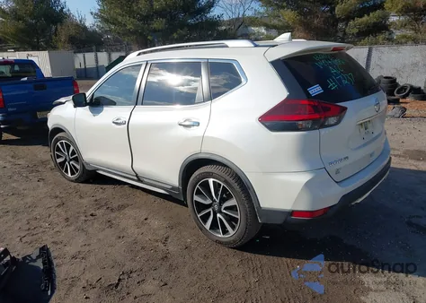 2018 Nissan Rogue Sl z USA, uszkodzony, nr VIN JN8AT2MV6JW322772